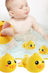 Bath Shower Baby Clockwork Swimming Children Play Water Cute Little Yellow Duck