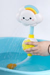 Baby Bath Toys, Children'S Water Bath Toys, Boys And Girls, Infants And Young Children, Manual Rainbow Cloud Spray Shower