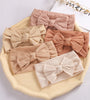 Baby Hair Accessories Elastic Head Bandwidth Edge Nylon Bow Headband For Children