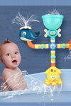 Baby Bath Toys Water Game Octopus Crab Model Faucet Shower Water Spray Toy