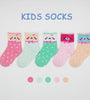 Polka Dot Cartoon Cute Girls In Tube Cotton Socks