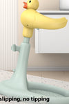 Baby Standing Red Mouth Duck Bath Table Hands-free Shower Non-slip Spine Protection Adjustable