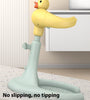 Baby Standing Red Mouth Duck Bath Table Hands-free Shower Non-slip Spine Protection Adjustable