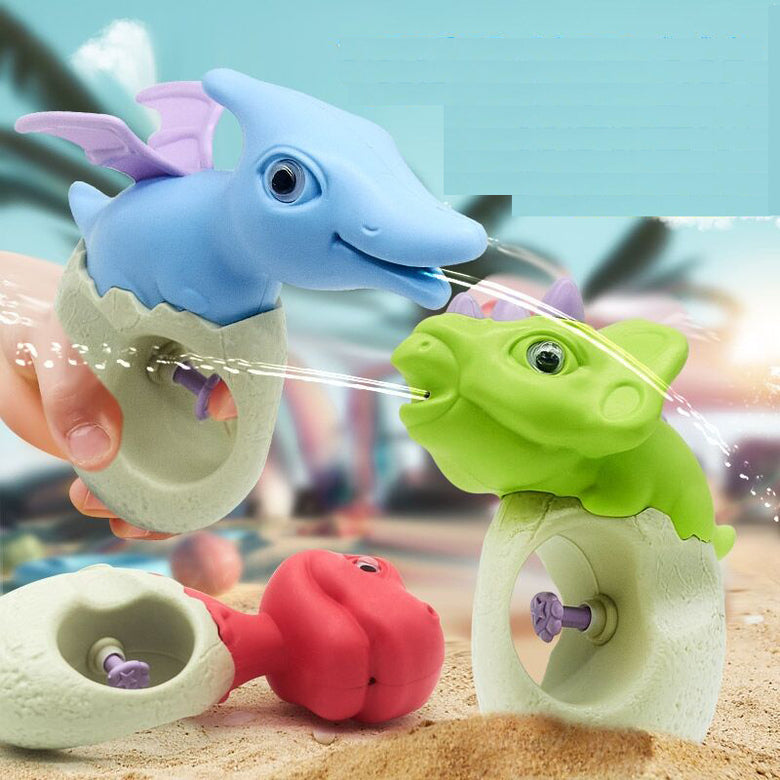 Baby Dinosaur Water Gun Toys For Kids Summer Beach Squirt Blaster Pistol Spray Bath Swim Game Toy For Children Shower Tool